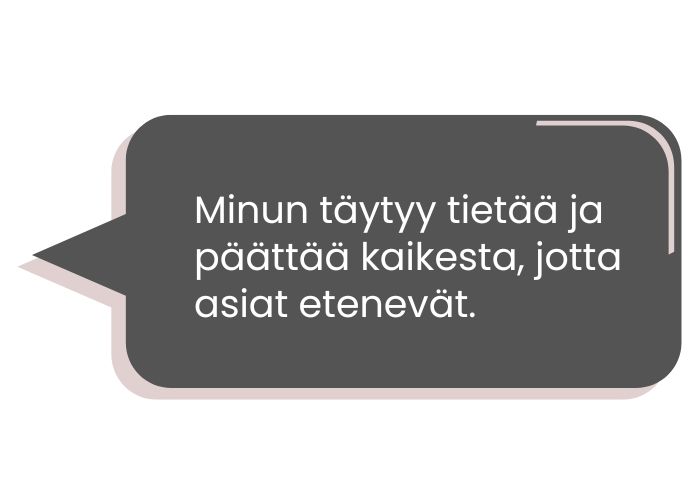 luovu kontrollista